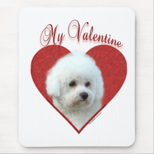 Alfombrilla De Ratón Mi Bichon Frise Valentine