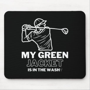 Alfombrilla De Ratón Mi chaqueta verde en el lavado Master Golf - Go di