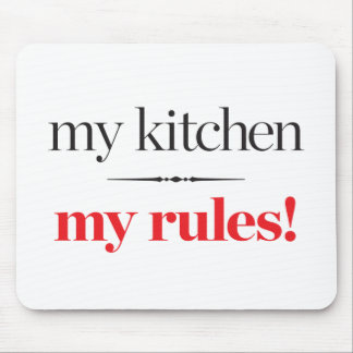 Alfombrilla De Ratón Mi cocina, mis reglas