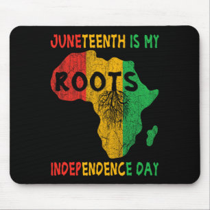 Alfombrilla De Ratón Mi Día de la Independencia África Rota a los Hombr