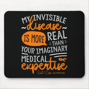 Alfombrilla De Ratón Mi Enfermedad Invisible Es Real