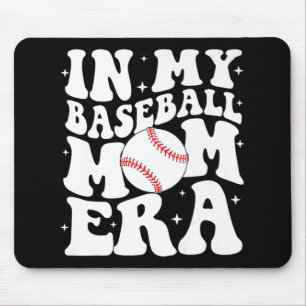 Alfombrilla De Ratón Mi Era de Mamá de Béisbol Mamá de Béisbol Día de l
