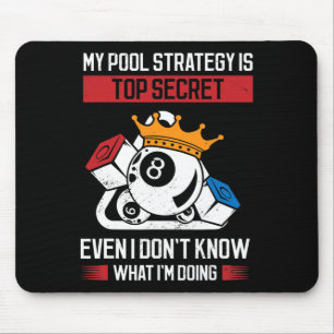 Alfombrilla De Ratón Mi estrategia de piscina es muy secreta incluso no