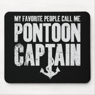 Alfombrilla De Ratón Mi Gente Favorita Me Llama Capitán de Pontón