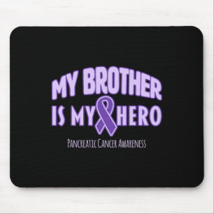 Alfombrilla De Ratón Mi Hermano Es Mi Héroe - Avisos Pancreáticos Sobre
