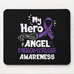 Alfombrilla De Ratón Mi Héroe Es Ahora Mi Ángel Fibromialgia Gif