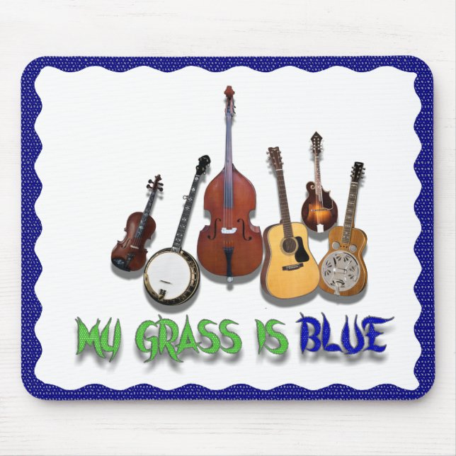 ALFOMBRILLA DE RATÓN MI HIERBA ES BLUE-MOUSEPAD (Frente)