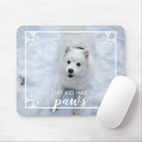Mi Hijo Tiene Paws Mascota Perro Fotograma Almohad