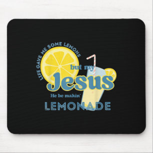Alfombrilla De Ratón Mi Jesús hace la fe graciosa cristiana de Lemonade