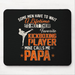 Alfombrilla De Ratón Mi luchador de kickboxing de MMA favorito me llama