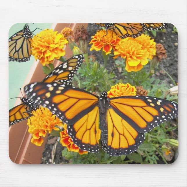 Alfombrilla De Ratón Mi monarca Butterflies mousepad (Frente)