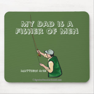Alfombrilla De Ratón Mi papá es pescador del Día del Padre