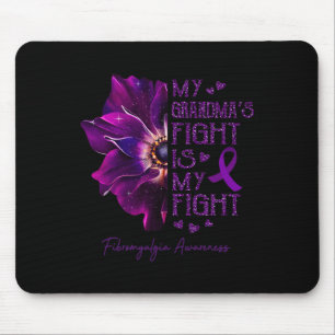 Alfombrilla De Ratón Mi Pelea De Abuela Es Mi Lucha Contra La Fibromial