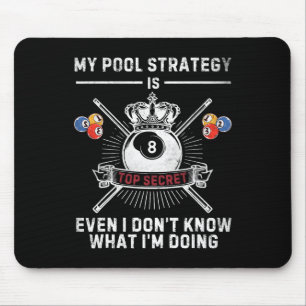 Alfombrilla De Ratón Mi Pool de Estrategia de Mi Piscina Vintage Jugado