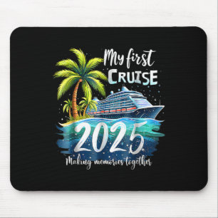 Alfombrilla De Ratón Mi Primer Crucero 2025 Divertido Primer Crucero Va