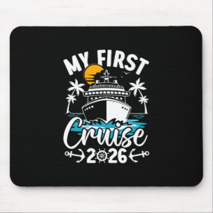 Alfombrilla De Ratón Mi Primer Crucero 2026 Divertido Crucero de Vacaci