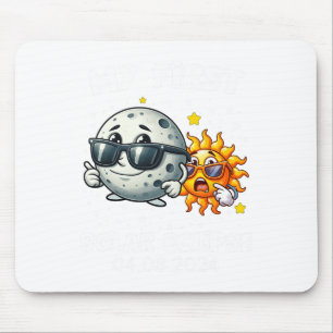 Alfombrilla De Ratón Mi primer eclipse solar total el 8 de abril de 202