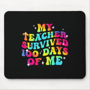 Alfombrilla De Ratón Mi Profesor Sobrevivió A 100 Días De Mí 100 Días D