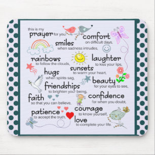 Alfombrilla De Ratón Mi rezo para usted