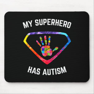 Alfombrilla De Ratón Mi superhéroe tiene conciencia del autismo