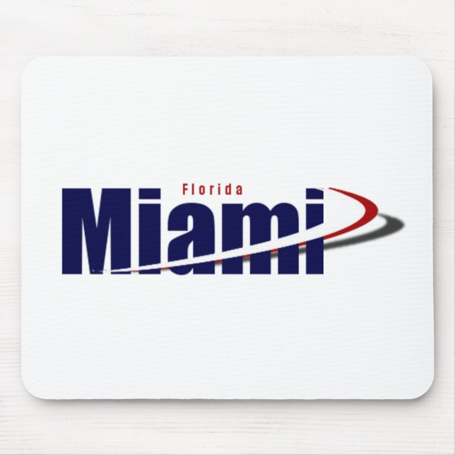 Alfombrilla De Ratón Miami, FL (Frente)