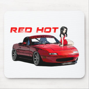 Alfombrilla De Ratón Miata MX-5 candente
