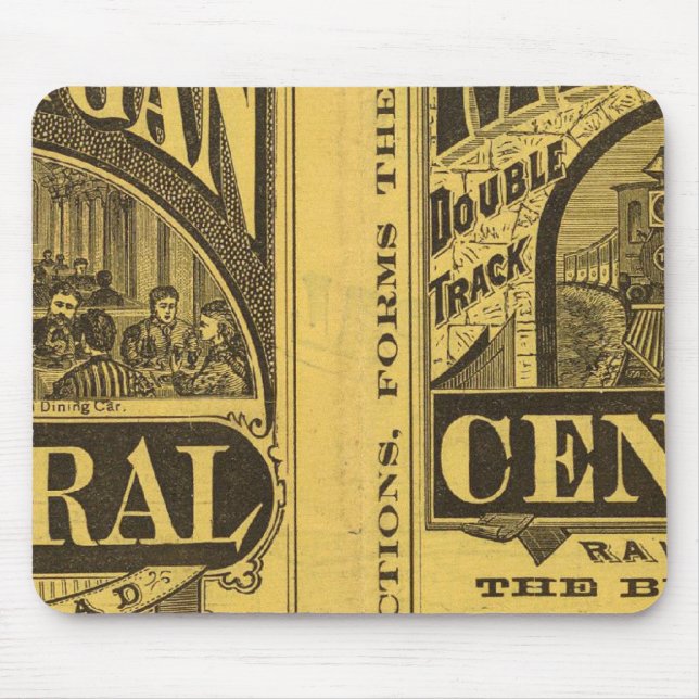 Alfombrilla De Ratón Michigan Central Railway (Frente)