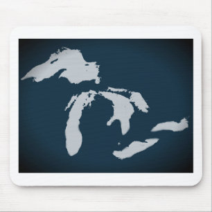 Alfombrilla De Ratón Michigan y los Great Lakes
