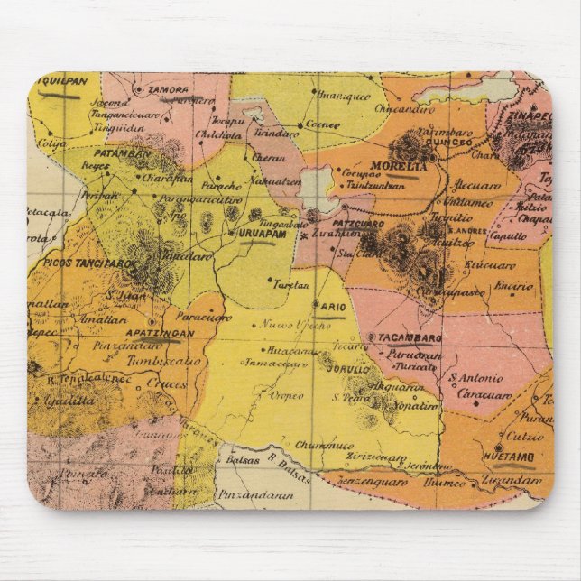 Alfombrilla De Ratón Michoacán, México (Frente)