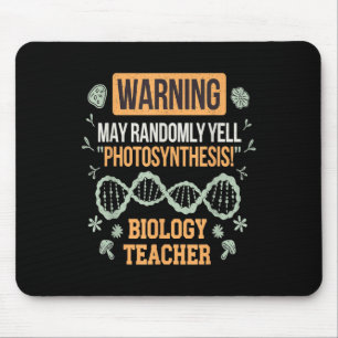 Alfombrilla De Ratón Microbiología Divertida Regreso a Clases Profesor