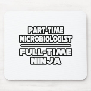 Alfombrilla De Ratón Microbiólogo / Ninja