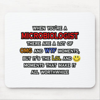 Alfombrilla De Ratón Microbiólogo... OMG WTF LOL