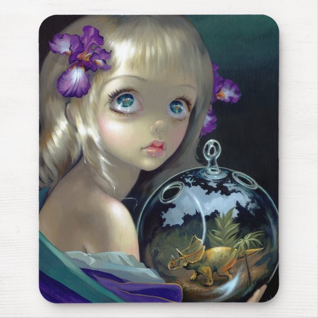 Alfombrilla De Ratón "Microcosmos: Triceratops" Mousepad (Frente)