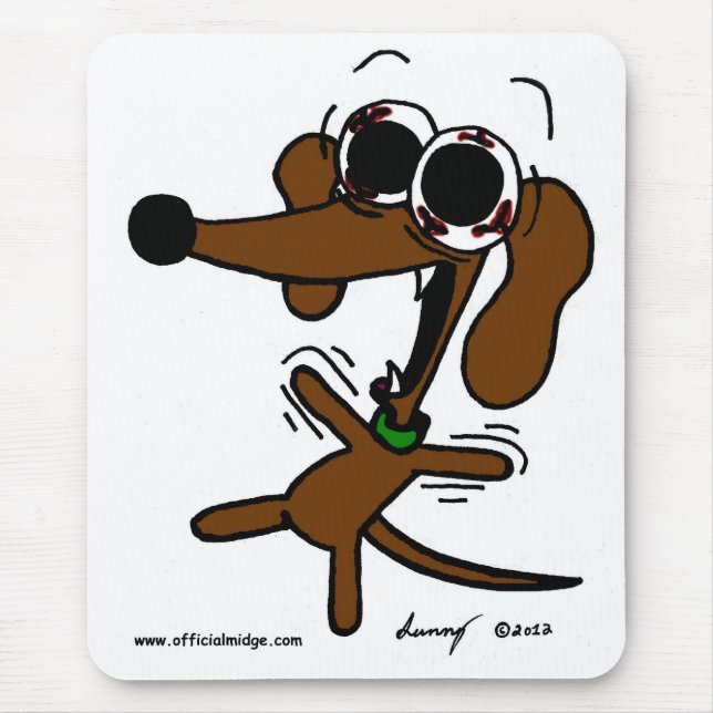 Alfombrilla De Ratón Midge Freakin' Out Mousepad (Frente)