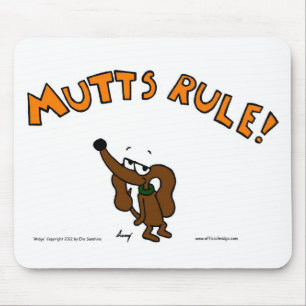Alfombrilla De Ratón Midge MUTTS RULE Mousepad