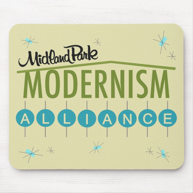 Alfombrilla De Ratón Midland Park Modernismo Alliance Toronto Mousepad (Frente)