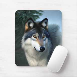 Alfombrilla De Ratón Miedo al Lobo Ártico, Mousepad