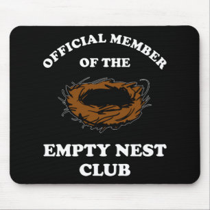 Alfombrilla De Ratón Miembro Oficial Del Club Nido Vacío