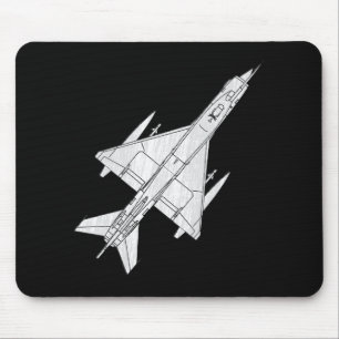Alfombrilla De Ratón Mig-21 Mousepad
