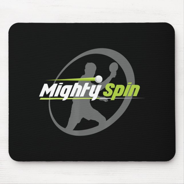 Alfombrilla De Ratón MightySpin Ping Pong Tee Table Tennis Guay (Frente)