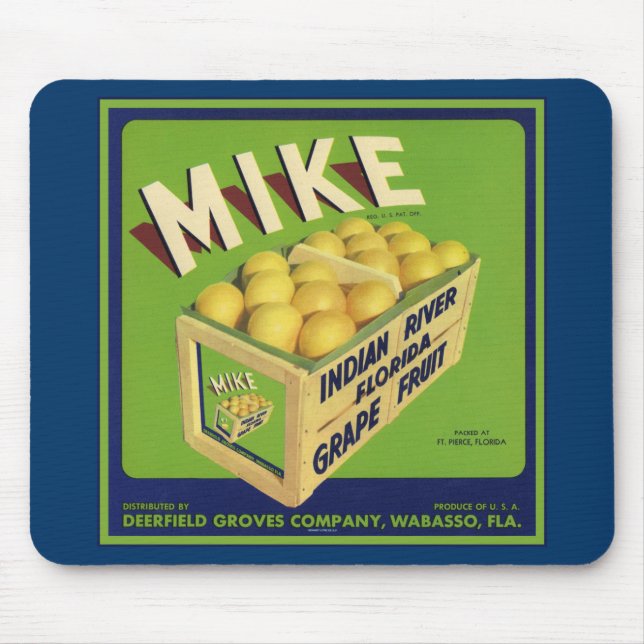 Alfombrilla De Ratón Mike Lemons Mousepad (Frente)