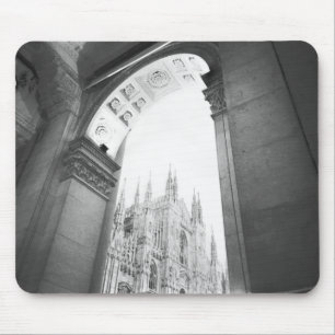 Alfombrilla De Ratón Milán Italia, Galería Vista del Duomo