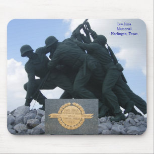 Alfombrilla De Ratón Militar - monumento de Iwo Jima