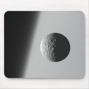 Alfombrilla De Ratón Mimas de la luna de Saturno