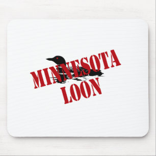 Alfombrilla De Ratón Minesota Loon
