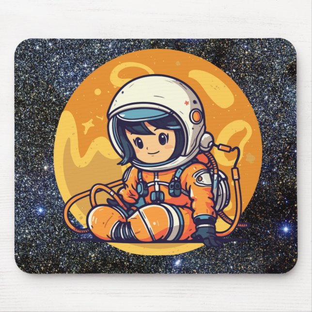 Alfombrilla De Ratón Mini Astronauta Adventures (Frente)