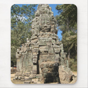Alfombrilla De Ratón Mini Bayon... Ta Prohm, Siem Reap, Camboya
