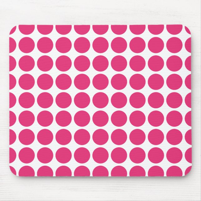Alfombrilla De Ratón Mini Polka Dots Mousepad (Frente)