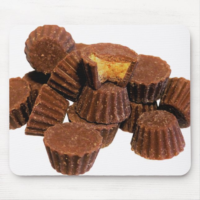 Alfombrilla De Ratón Mini Tratamientos de chocolate y maní (Frente)