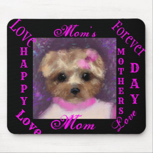 ALFOMBRILLA DE RATÓN MINI YORKIE POO    